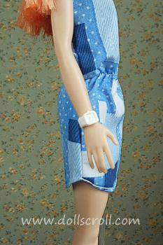 Mattel - Barbie - Fashionistas #060 - Patchwork Denim - Original - кукла